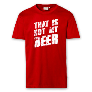 T-Shirt Männer | Fun Shirt  Denglisch That is not my beer | BACKDRA