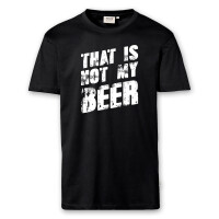 T-Shirt Männer | Fun Shirt  Denglisch That is not my beer | BACKDRA
