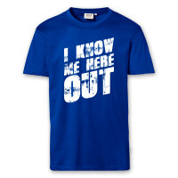T-Shirt Männer | Fun Shirt  Denglisch I know me here...