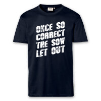 T-Shirt Männer | Fun Shirt  Denglisch Once so...