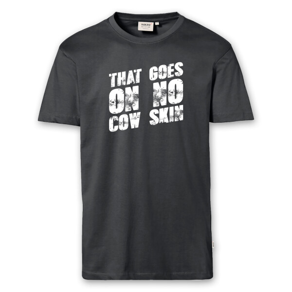 T-Shirt Männer | Fun Shirt  Denglisch That goes on no cow skin | BACKDRA
