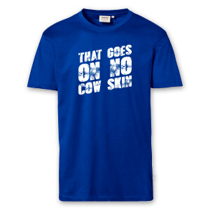 T-Shirt Männer | Fun Shirt  Denglisch That goes on no cow skin | BACKDRA