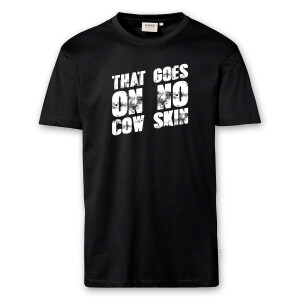 T-Shirt Männer | Fun Shirt  Denglisch That goes on no cow skin | BACKDRA