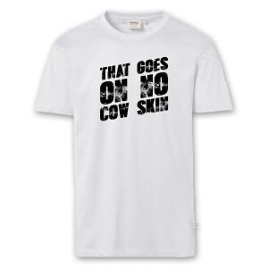 T-Shirt Männer | Fun Shirt  Denglisch That goes on no cow skin | BACKDRA