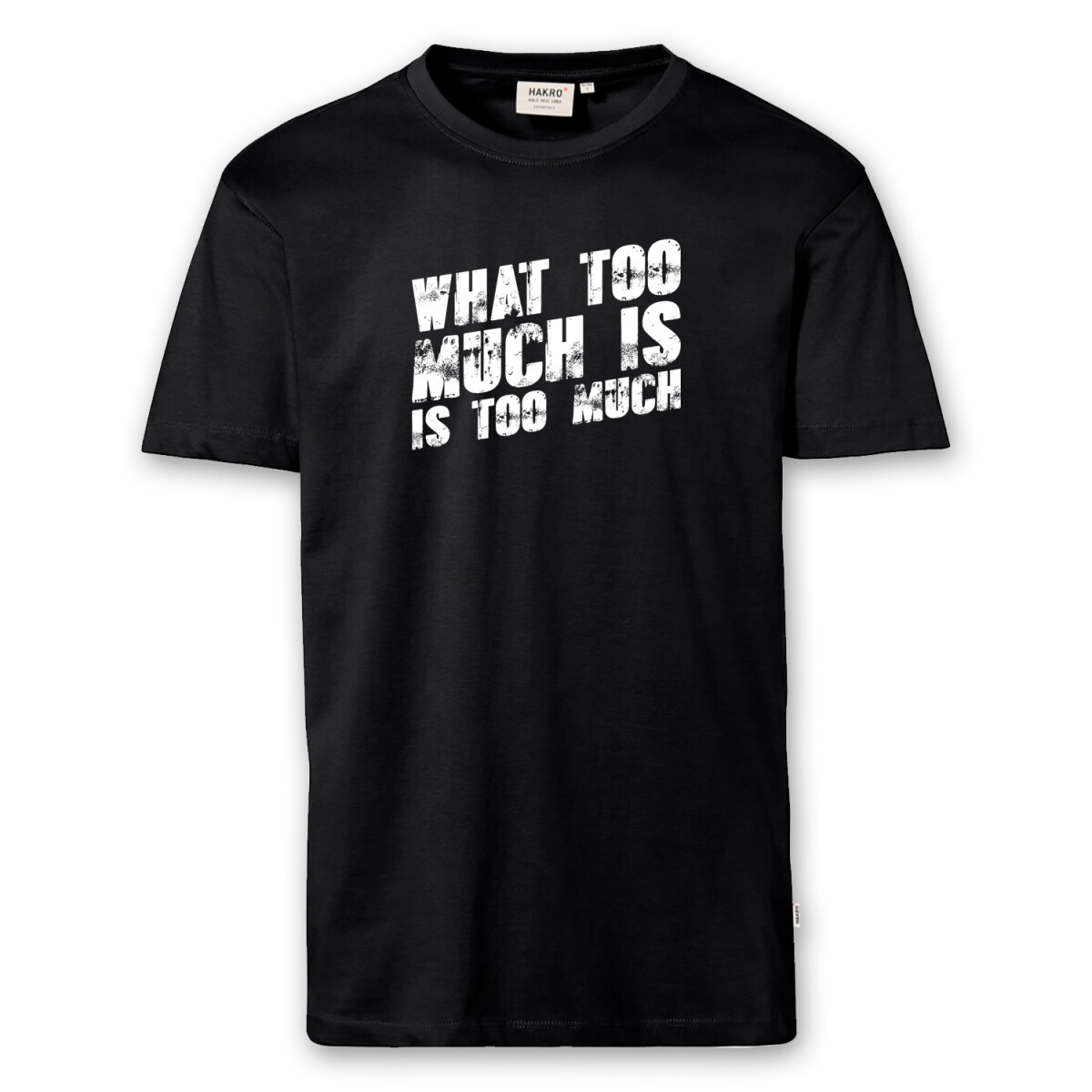 T-Shirt Männer | Fun Shirt  Denglisch What too much...