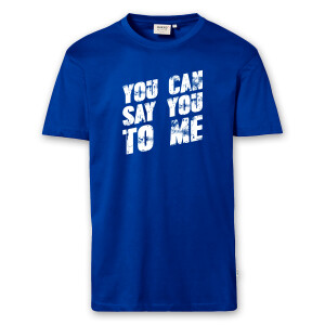 T-Shirt Männer | Fun Shirt  Denglisch You can say you to me | BACKDRA