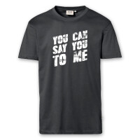 T-Shirt Männer | Fun Shirt  Denglisch You can say you to me | BACKDRA
