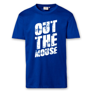 T-Shirt Männer | Fun Shirt  Denglisch Out the mouse | BACKDRA