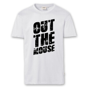 T-Shirt Männer | Fun Shirt  Denglisch Out the mouse | BACKDRA
