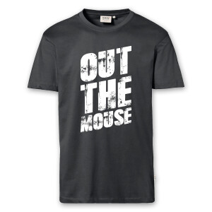 T-Shirt Männer | Fun Shirt  Denglisch Out the mouse | BACKDRA