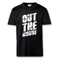 T-Shirt Männer | Fun Shirt  Denglisch Out the mouse | BACKDRA