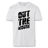T-Shirt Männer | Fun Shirt  Denglisch Out the mouse | BACKDRA