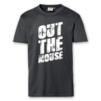 T-Shirt Männer | Fun Shirt  Denglisch Out the mouse | BACKDRA
