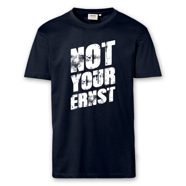 T-Shirt Männer | Fun Shirt  Denglisch Not your Ernst | BACKDRA