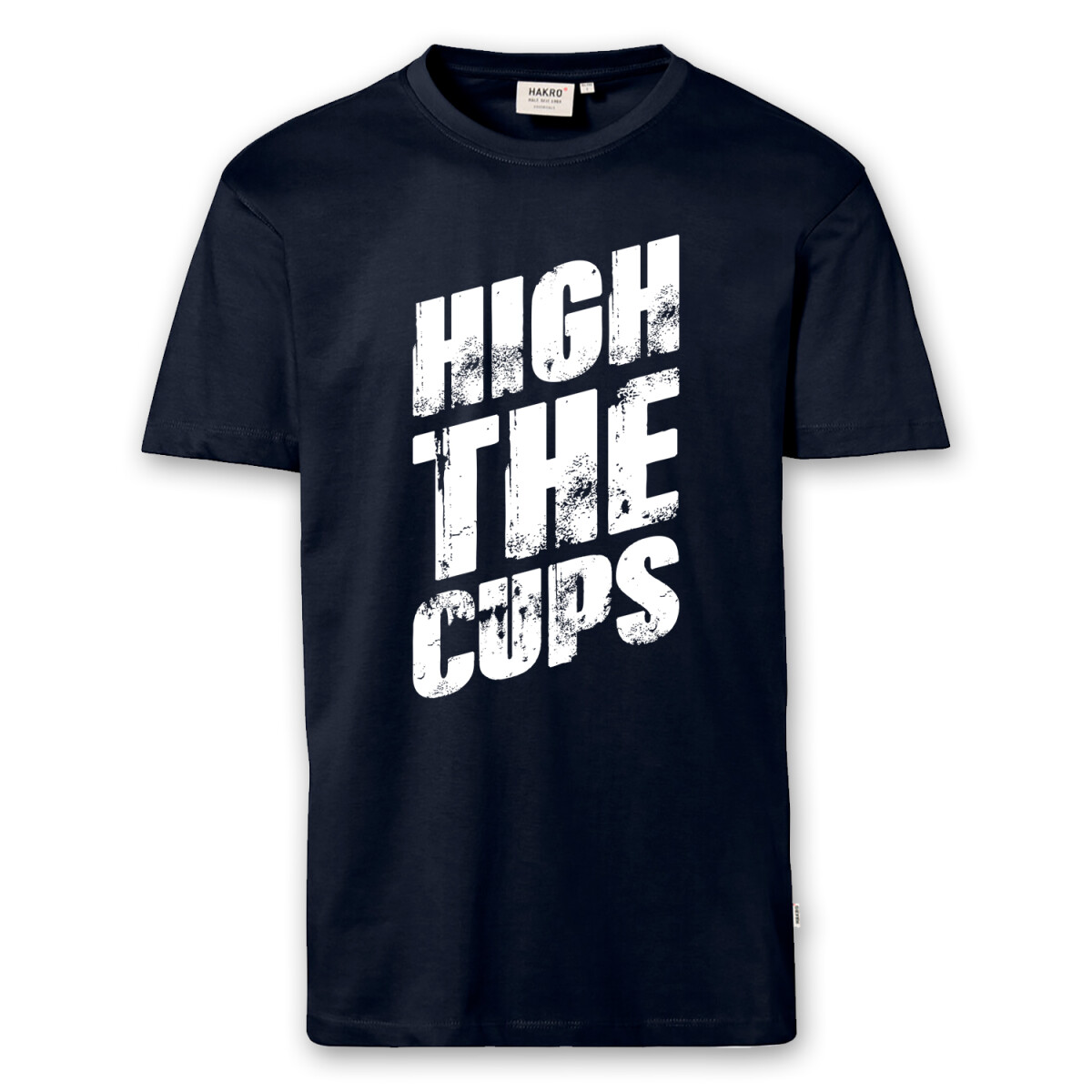 T-Shirt Männer | Fun Shirt  Denglisch High the cups...