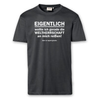 T-Shirt Männer | Fun Shirt Weltherrschaft es regnet | BACKDRA