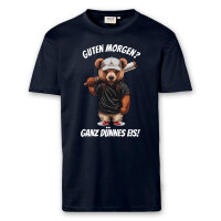 T-Shirt Männer | Fun Shirt Guten Morgen? Ganz...