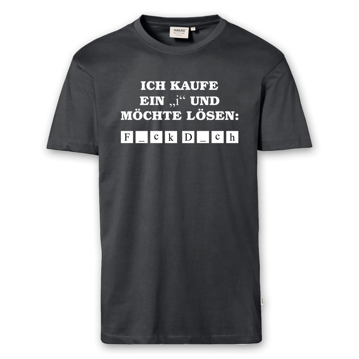 T-Shirt Männer | Fun Shirt Ich kaufe ein i und möc