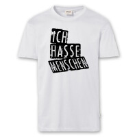 T-Shirt Männer | Fun Shirt Ich hasse Menschen | BACKDRA