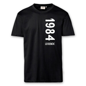 T-Shirt Männer | Fun Shirt Geburtstag Legende Geburtsjahr eingeben | BACKDRA