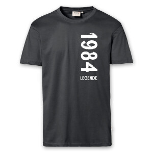 T-Shirt Männer | Fun Shirt Geburtstag Legende Geburtsjahr eingeben | BACKDRA