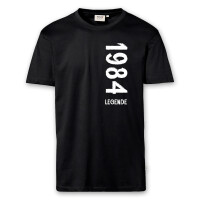 T-Shirt Männer | Fun Shirt Geburtstag Legende Geburtsjahr eingeben | BACKDRA