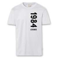 T-Shirt Männer | Fun Shirt Geburtstag Legende Geburtsjahr eingeben | BACKDRA