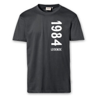 T-Shirt Männer | Fun Shirt Geburtstag Legende Geburtsjahr eingeben | BACKDRA