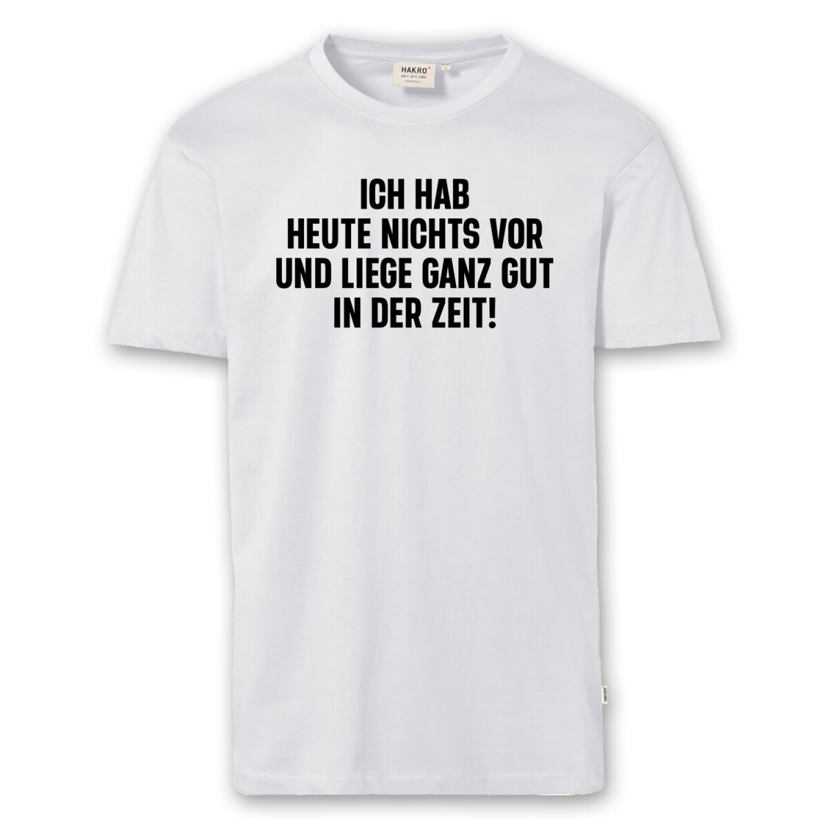 T-Shirt Männer | Fun Shirt Nichts vor | BACKDRA