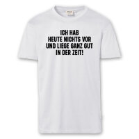 T-Shirt Männer | Fun Shirt Nichts vor | BACKDRA