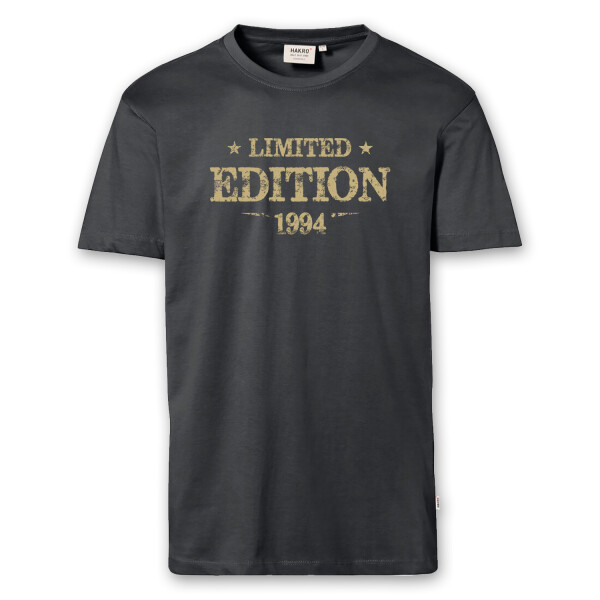 T-Shirt Männer | Fun Shirt Geburtstag Limited edition Jahreszahl | BACKDRA