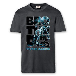 T-Shirt Männer | Feuerwehr Brotherhood never alone | BACKDRA
