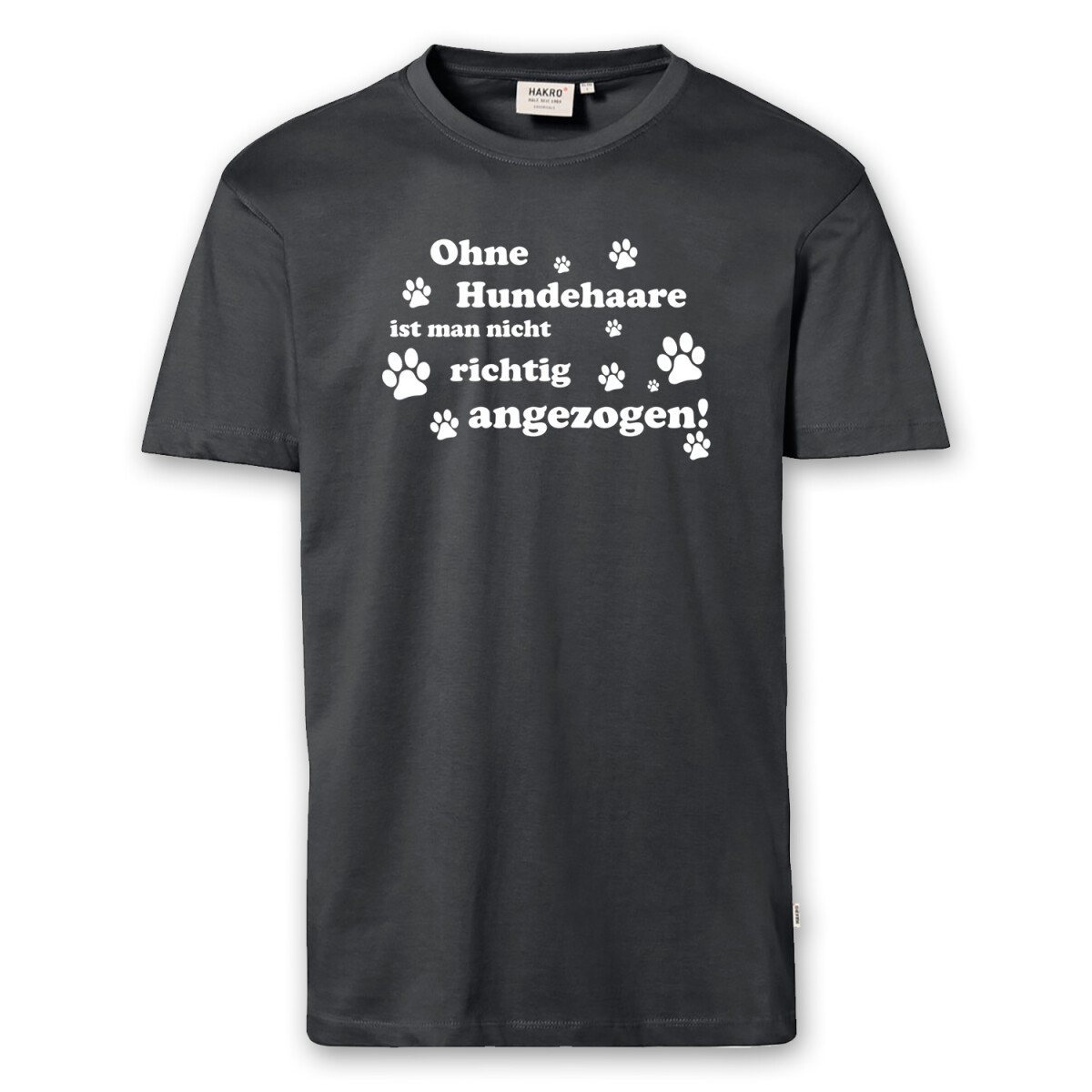 T-Shirt Männer | Fun Shirt Ohne Hundehaare | BACKDRA