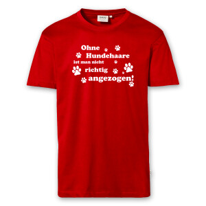 T-Shirt Männer | Fun Shirt Ohne Hundehaare | BACKDRA