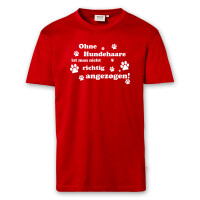 T-Shirt Männer | Fun Shirt Ohne Hundehaare | BACKDRA