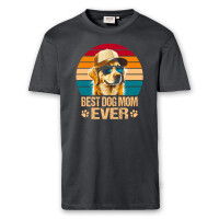 T-Shirt Männer | Fun Shirt Best dog mom ever | BACKDRA