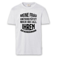 T-Shirt Männer | Fun Shirt Meine Frau...