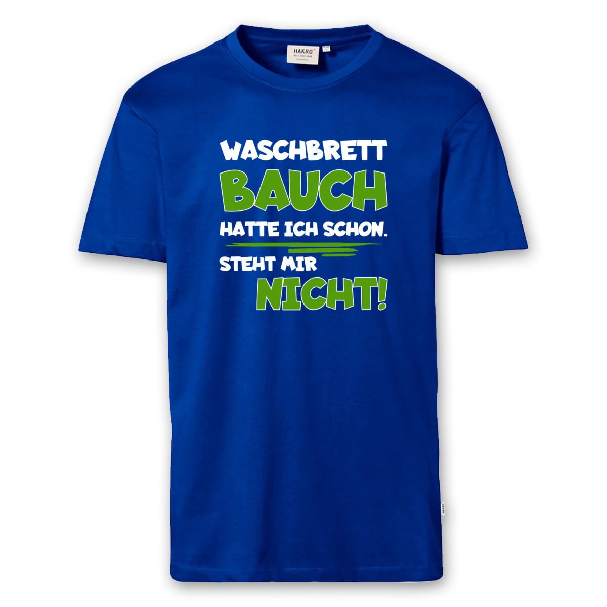 T-Shirt Männer | Fun Shirt Waschbrettbauch steht mir...