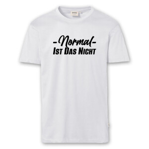 T-Shirt Männer | Fun Shirt Normal ist das nicht | BACKDRA