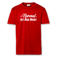 T-Shirt Männer | Fun Shirt Normal ist das nicht | BACKDRA