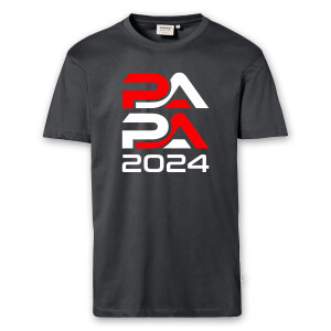 T-Shirt Männer | Fun Shirt Papa seit | Jahr frei wählbar | BACKDRA