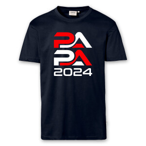 T-Shirt Männer | Fun Shirt Papa seit | Jahr frei wählbar | BACKDRA