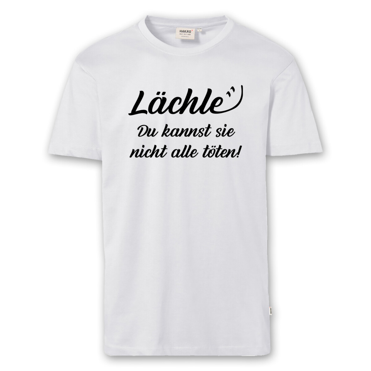 T-Shirt Männer | Fun Shirt Lächle nicht alle...