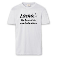 T-Shirt Männer | Fun Shirt Lächle nicht alle töten | BACKDRA