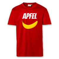 T-Shirt Männer | Fun Shirt Apfel Banane | BACKDRA