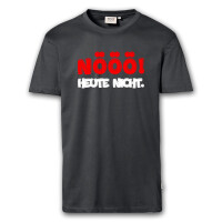 T-Shirt Männer | Fun Shirt nööö heute nicht | BACKDRA