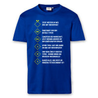 T-Shirt Männer | Feuerwehr Löschgruppe taktische Zeichen | BACKDRA