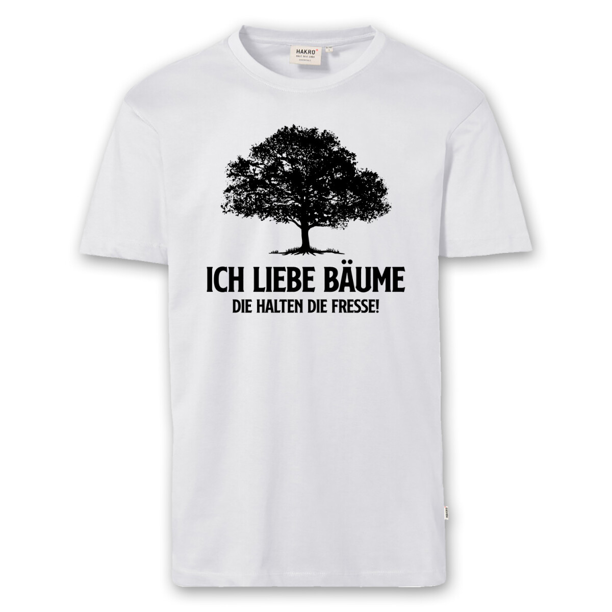 T-Shirt Männer | Fun Shirt Ich liebe Bäume | BACKD