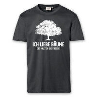 T-Shirt Männer | Fun Shirt Ich liebe Bäume |...