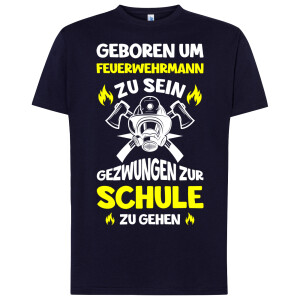 Kinder T-Shirt | Feuerwehrmann/Feuerwehrfrau zur Schule...